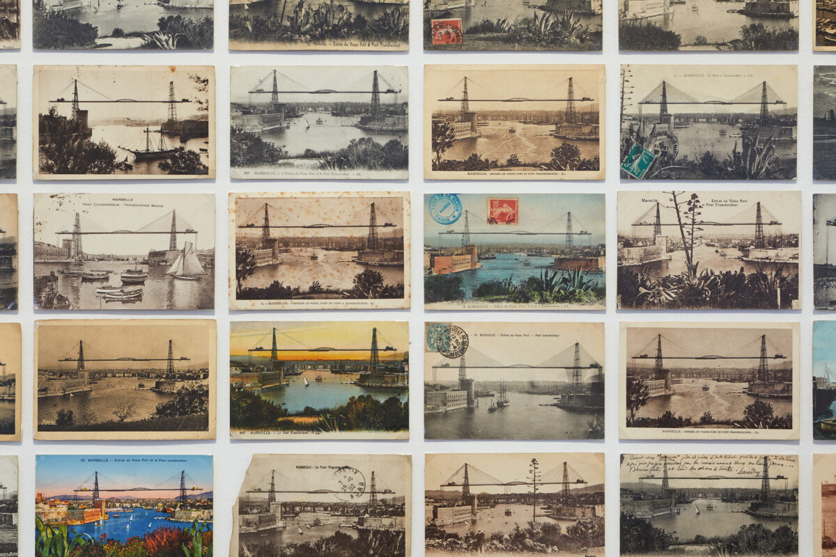 Le Pont Transbordeur 150 cartes postales / 150 postcards, 1906 - 1944 © Musée d’Histoire de Marseille. Photo © Jeanchristophe Lett /Manifesta